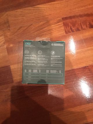 Logitech C922 Pro Stream Webcam Negra