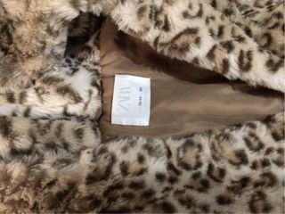 Chaleco estampado leopardo talla única