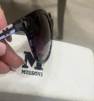 Occhiali da sole Missoni neri