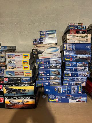 scatole modellismo aerei Revell Zvezda