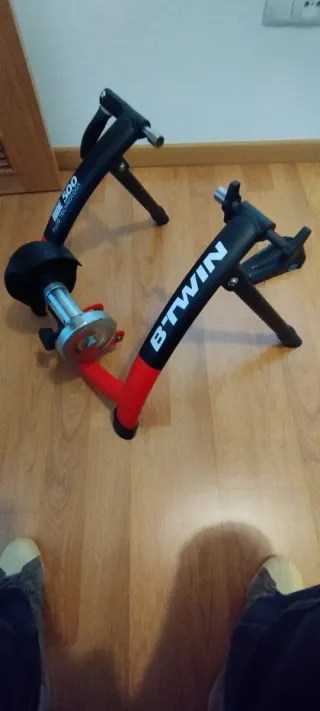 Rodillo Btwin Inride 500 Fluid Technology