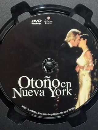 Otoño en Nueva York DVD Richard Gere Winona Ryder