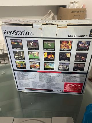 PlayStation 1 Dual Shock con caja + instrucciones