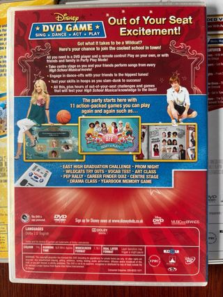 High School Musical Trilogía DVD + Juego PC