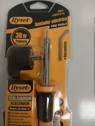 Soldador Eléctrico  + Hilo Soldar profesional