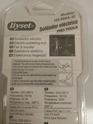 Soldador Eléctrico  + Hilo Soldar profesional