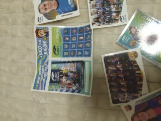 Cromos liga femenina+ cromos conmemorativos