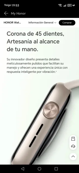 Honor Watch 5 AMOLED 1,85