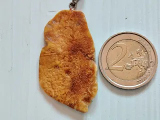 Ciondolo Ambra Baltica Naturale 4,5x2,5cm