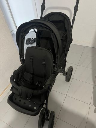 Silla de paseo DERYAN negra