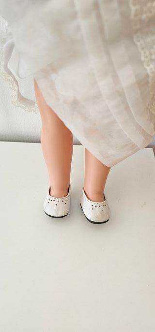 Nancy Comunión Muñeca Vestido Blanco