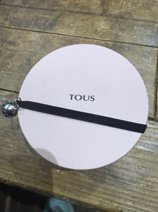 Gargantilla Tous Acero Oro y Brillante