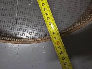 Colador de madera y malla