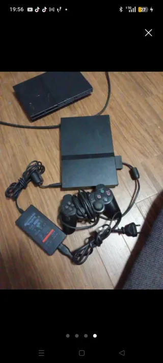 2 Consolas PlayStation 2 Sony Negras