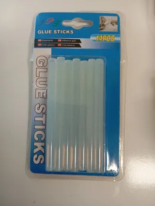 Pistola de Silicona y Barras manualidades