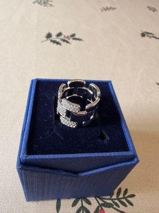 Anillo Swarovski original con cristales