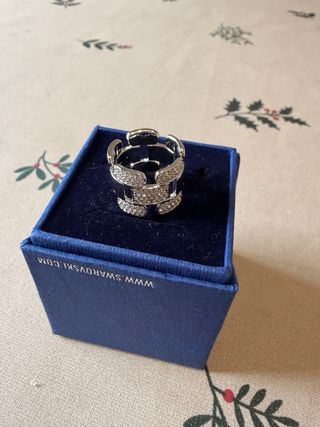 Anillo Swarovski original con cristales