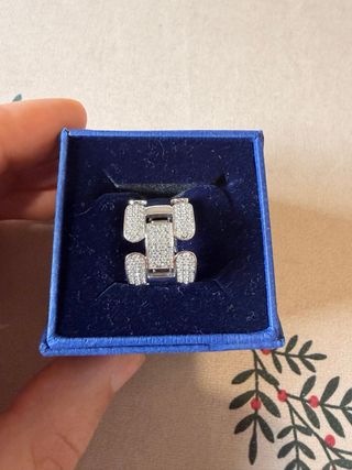 Anillo Swarovski original con cristales