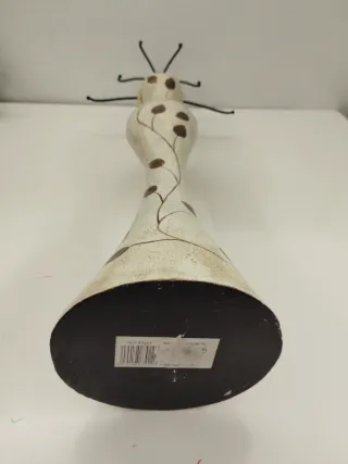 Colgador de bisutería de bambú con forma maniquí