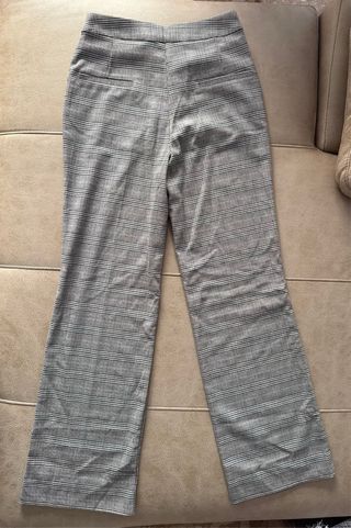 Pantalón Morgan cuadros gris t.34