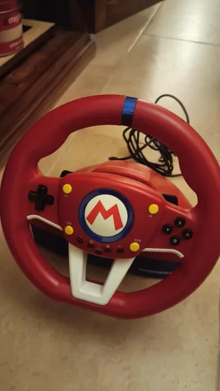 Volante y pedales Nintendo Switch
