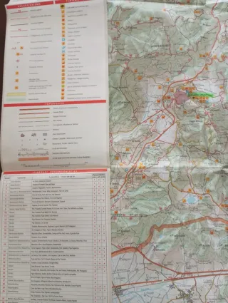 Carta turistica escursionistica CollineMetallifere