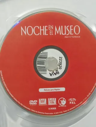 Noche en el Museo DVD Ben Stiller Español