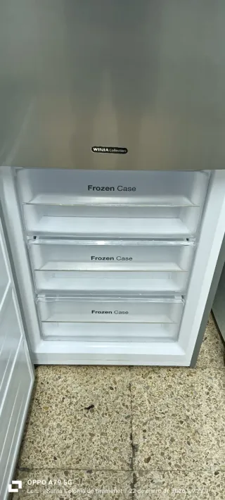 NEVERA COMBI DAEWOO NO FROST ENERGÍA A+