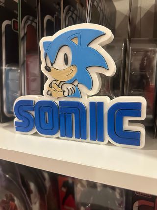Logotipo Sonic 3D