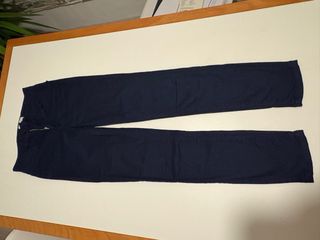 Pantalón pitillo de mujer azul marino