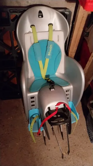 Silla bici infantil Btwin