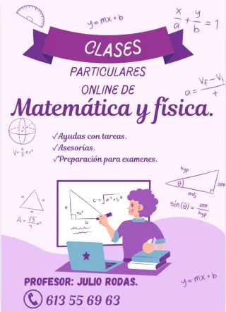 Clases de matemáticas y física
