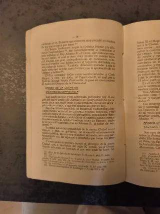 Libro antiguo 1920. Guía Documentada de Santiago C