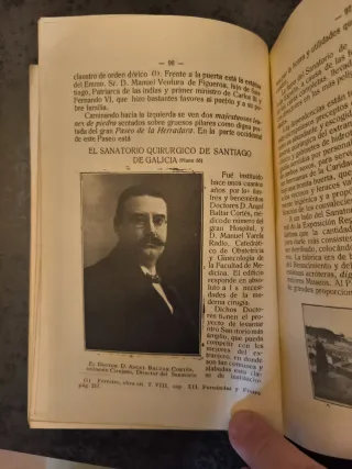 Libro antiguo 1920. Guía Documentada de Santiago C