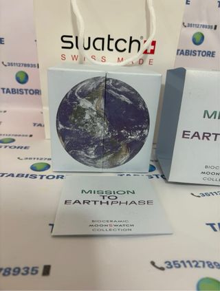 Omega Swatch Mission to earthphase