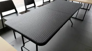 Mesa Plegable Jardín 180x75 cm