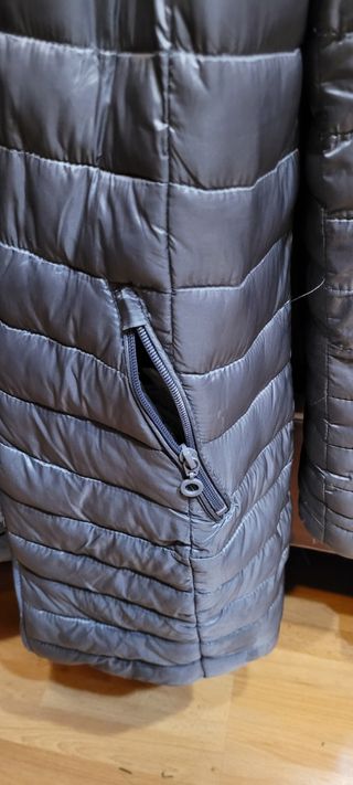 Abrigo pelo efecto peluche