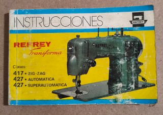 Máquina de coser industrial Refrey