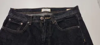 Vaqueros Denim Negros Talla 40