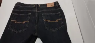 Vaqueros Denim Negros Talla 40