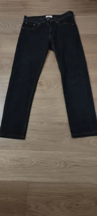 Vaqueros Denim Negros Talla 40