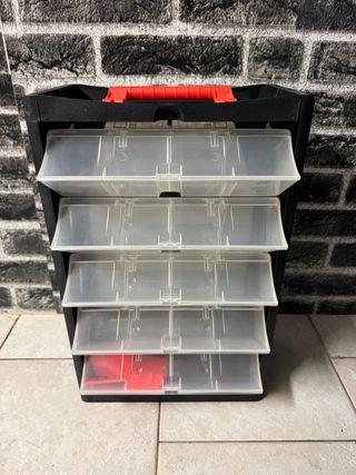 Valigetta portaoggetti con cassetti