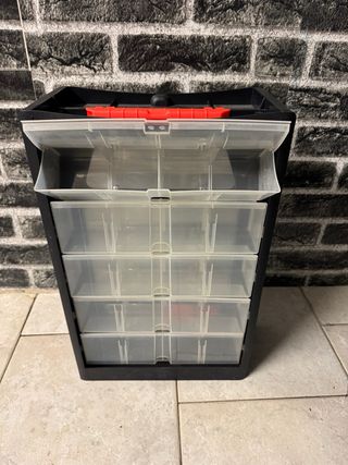 Valigetta portaoggetti con cassetti