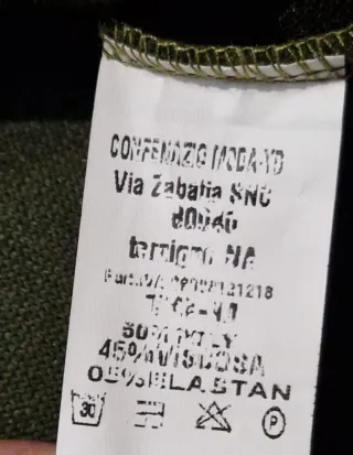 Cappotto donna verde