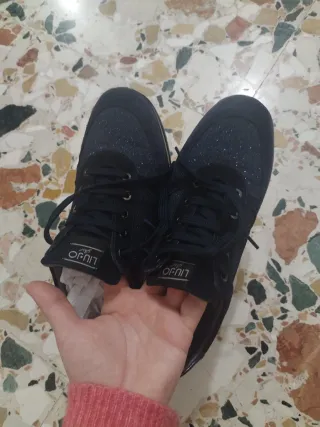 Scarpe Liu Jo donna blu glitter