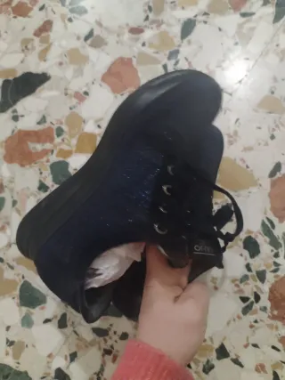 Scarpe Liu Jo donna blu glitter