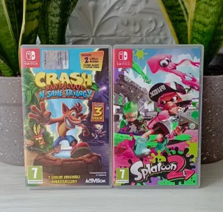 ☆Pack Crash Bandicoot + Splatoon 2☆ Nintendo Switch