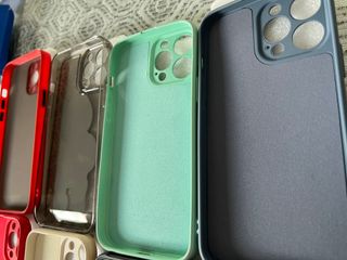 Lote Fundas iPhone 13 Pro Max y protec OPORTUNIDAD