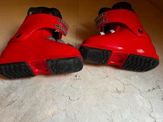 Botas de esquí Salomon rojas