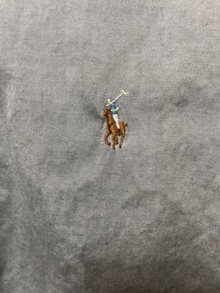 Camisa Polo Ralph Lauren Gris Talla M